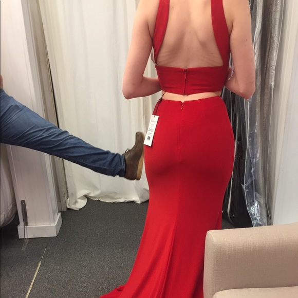 ***SOLD*** Sherri Hill Two Piece Prom Dress (51810) - Picture 3 of 3